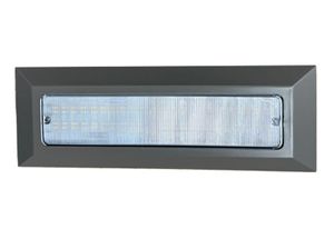 שבילון תאורת חומה  CCT 5W LED מסגרת אפורה
