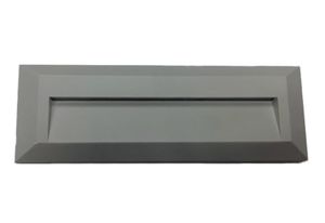 שבילון תאורת חומה רפפה CCT 4W LED מסגרת אפורה