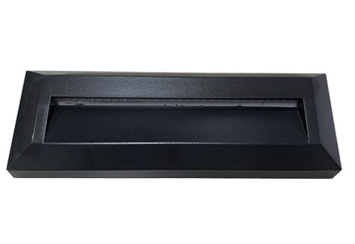 שבילון תאורת חומה רפפה CCT 4W LED מסגרת שחורה