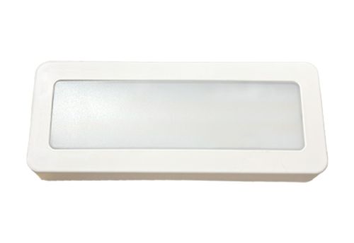 שבילון CCT 6W LED מסגרת לבנה ECO