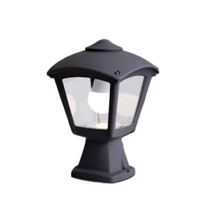 פנס גינה E27 שיש ROBY-S שחור fumagalli