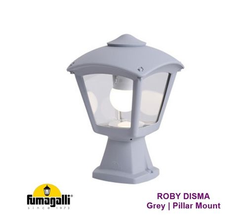 פנס גינה E27 שיש ROBY-S לבן fumagalli