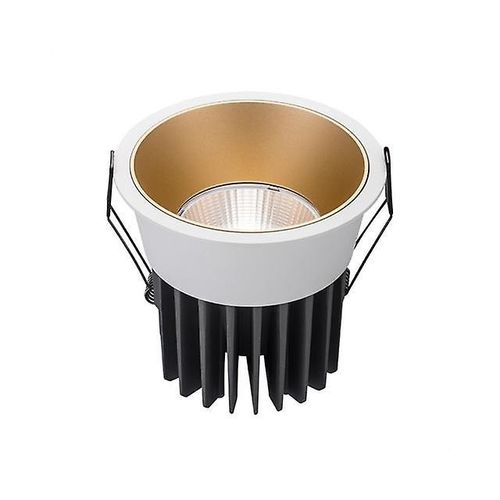שקוע לד עגול לבן+זהב LEDON VENICE 6cm CCT 8W COB