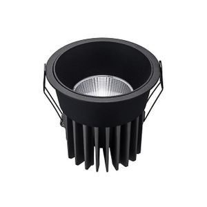 שקוע לד עגול שחור LEDON VENICE 6cm CCT 8W COB