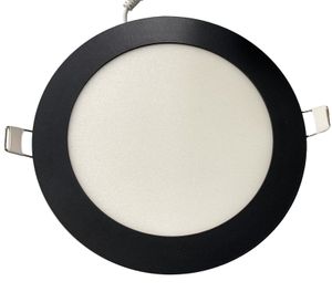 שקוע פאנל  28W LED עגול (מסגרת שחורה) LEDON 30cm W.L