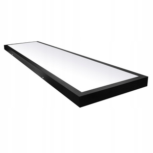 ג"ת פאנל (עה"ט) 64W LED מלבני (מסגרת שחורה) 30cmX120cm D.L LEDON