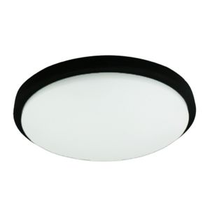 ג"ת ICE מוגן 40W LED עגול מסגרת שחורה 32cm LEDON D.L