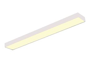 ג"ת 60W LED מלבני CCT מסגרת לבנה MONACO