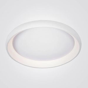ג"ת 60W LED מעוצב עגול CCT מסגרת לבנה MONACO