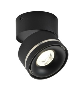 צילינדר מתכוונן CCT 12W Flex שחור (SHAPE-3)