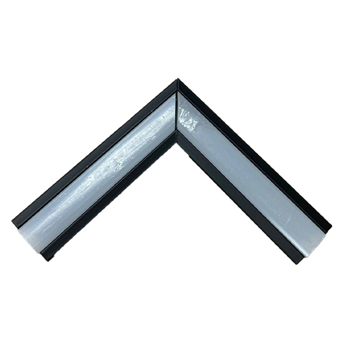 זווית לפרופיל שקוע (AP-25-17-07) שחור SIGMA