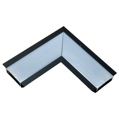 זווית לפרופיל שקוע (AP-38-30-10) שחור SIGMA