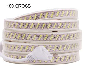 פס לד מוגן 100M) 3LINE C.L 230V CROSS 180LED 2835)