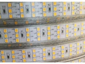 פס לד מוגן 100M) 3LINE W.L 230V 280LED 2835)