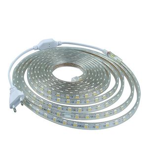 פס לד מוגן 100M) 1LINE RGB 230V 60LED 5050)