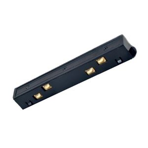 מחבר ישר לפס צבירה מגנטי שקוע/חיצוני שחור LS-MZ040