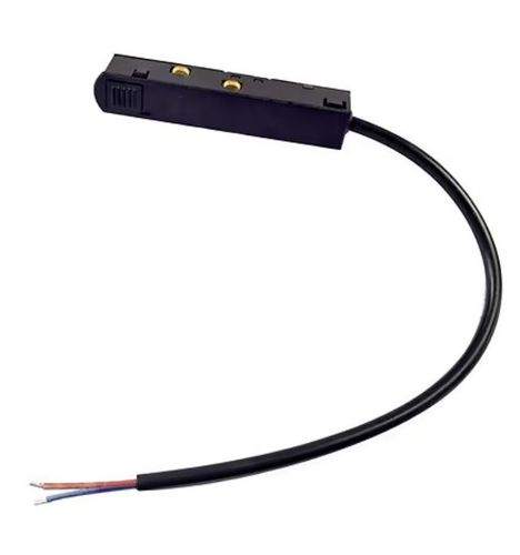 מחבר הזנה לפס צבירה מגנטי שקוע/חיצוני שחור LS-MZ321