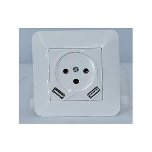 שקע 55 + SOGO 2.1A 2XUSB
