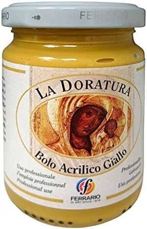  Bolo Acrilico Giallo - La Doratura של חברת Ferrario (נפח 150 מ
