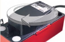 משאבת ניקוז 284LH 4.6M 2L +מנתק מזגן בהצפה 