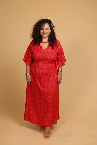 שמלת הדר Plus size