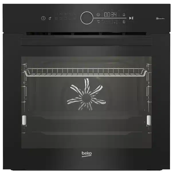 תנור בנוי פירוליטי 72 ליטר דגם BBIM13401XPSWE בקו Beko זכוכית שחורה