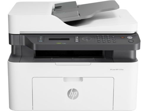 מדפסת משולבת לייזר שחור לבן HP Laser MFP 137fnw
