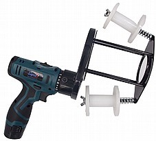 מכשיר ליפוף 12V עם 2 סוללות, מטען, 2לפלף. מתאים ללפלף סופקו