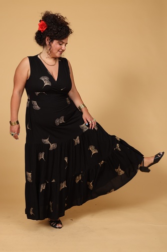 שמלת יערה Plus size