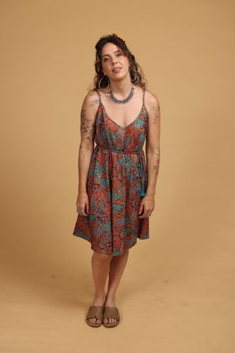 שמלת קיץ קצרה Plus size
