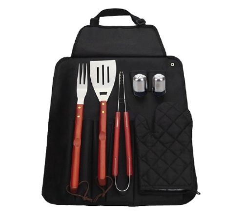 סט 6 חלקים לגריל [בסינר]