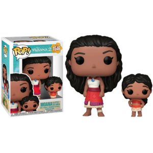 בובת פופ מואנה ואחותה סימה נסיכות דיסני | Funko Pop! Disney Princess Moana & Little Sis Simea 1546