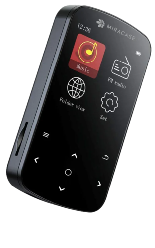 נגן MP3 בנפח 32GB מדגם MMP330 מבית Miracase