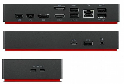 תחנת עגינה Lenovo ThinkPad Universal USB-C Dock 40AY0090IS | 3Y