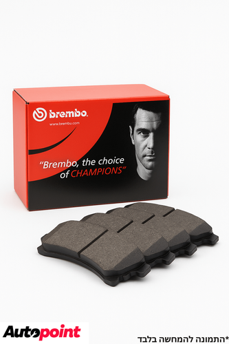 סט רפידות בלם במוו מיניקופר S קדמי מ14