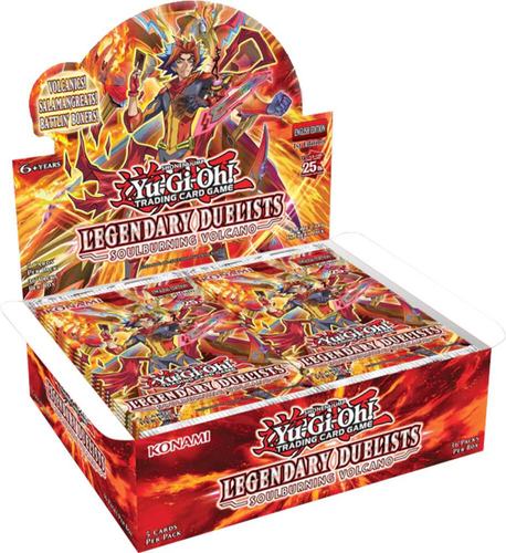 קלפי יו גי הו בוסטר בוקס לגנדרי דואליסט Legendary Duelists: Soulburning Volcano Booster Box [1st Edition] - Legendary Duelists: Soulburning Volcano (LD10)