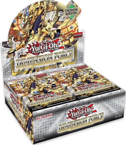 קלפי יו גי הו בוסטר בוקס דיימנשיין פורס Dimension Force Booster Box [1st Edition] - Dimension Force (DIFO)