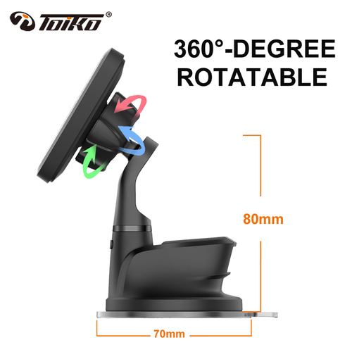 מעמד מגנטי לרכב לדשבורד/חלון Toiko DW1