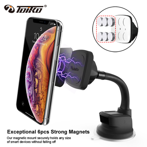 מעמד מגנטי לרכב לדשבורד/חלון Toiko DW3