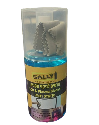 ספריי ניקוי מסכים LCD + מטלית 200 מ"ל