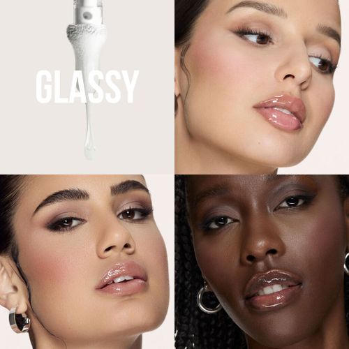 ליפגלוס - Faux filler lip gloss  glassy