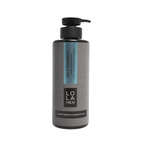 LOLA SHAMPOO | שמפו לשיער הראש ולזקן לגבר לולה מן  500 מ”ל