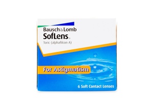 Soflens Toric 6 pck עדשות צילינדר / טוריות ‏ Bausch & Lomb