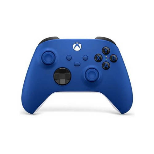 בקר/שלט אלחוטי מקורי ל-XBOX Series-X SHOCK BLUE MICROSOFT בצבע כחול