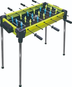שולחן כדורגל עם ידיות מונעות החלקה ניתן להרכבה ופירוק בקלות