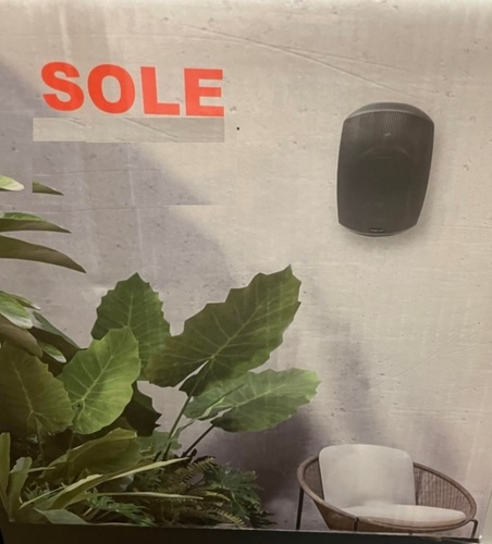 זוג רמקולים לתנאי חוץ מבית OMEGA AUDIO דגם SOLE AW650