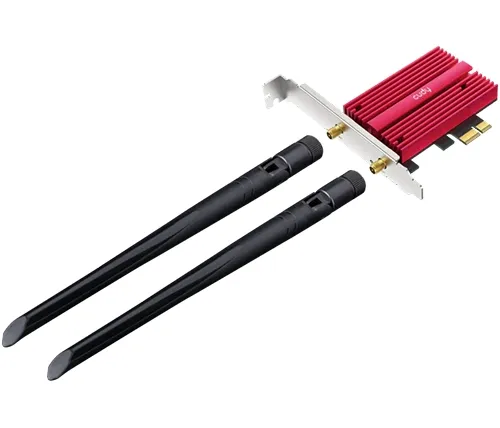 כרטיס רשת CUDY WE9300 PCIE WIFI7 BT5.4 6GHz UP TO 5760 Mbps קודי