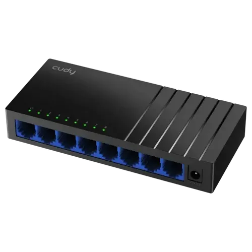 רכזת רשת CUDY 8-Port Gigabit Desktop Switch GS108D-IL קודי