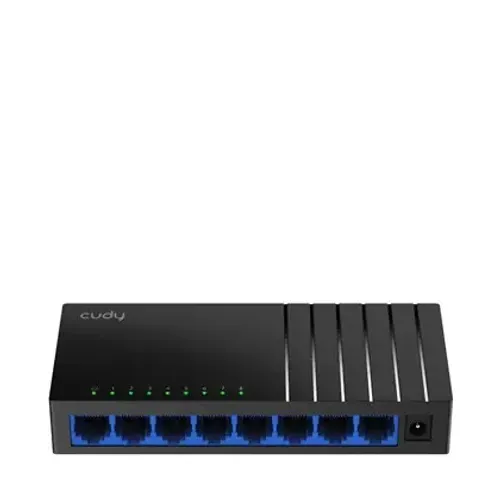 רכזת רשת CUDY 8-Port Gigabit Desktop Switch GS108D-IL קודי
