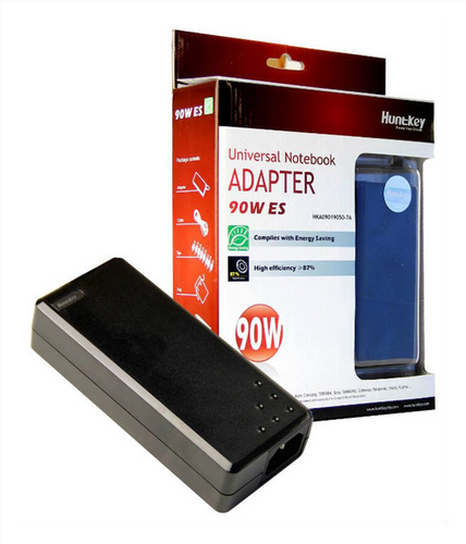 מטען אוניברסלי למחשב נייד Huntkey 90W ES Ultra Edition HKA09019047-8U